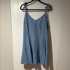 V-Neck Cami Mini Dress